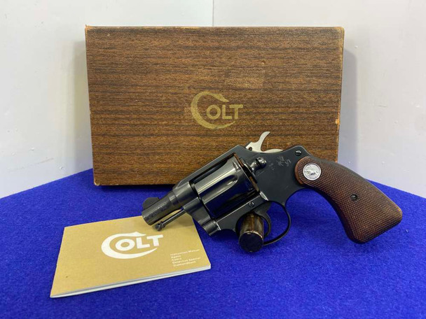 Colt Detective Special .38 Spl 2" Blued *CLASSIC COLT SERIES REVOLVER*