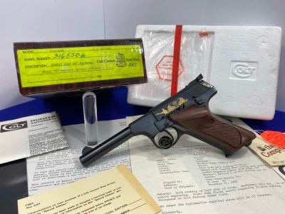 Colt Huntsman Model "S" .22 -CUSTOM SHOP MASTER'S EDITION- 1 of 400