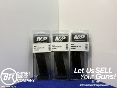 S&W M&P 9mm 17RD Magazines (3) *OEM BUNDLE*