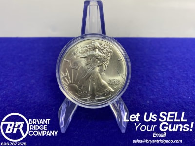 *2021 Silver Eagle *KEY DATE TRANSITION YEAR* Low Mintage 1 Troy Ounce .999-GID1150952466