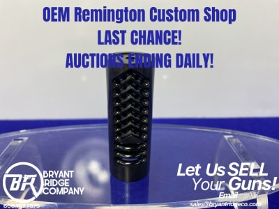 Unreamed V-Brake LG Muzzle Brake Blue *11/16x24 THREAD/ .19 ID/ .94 OD*-GID1167921678