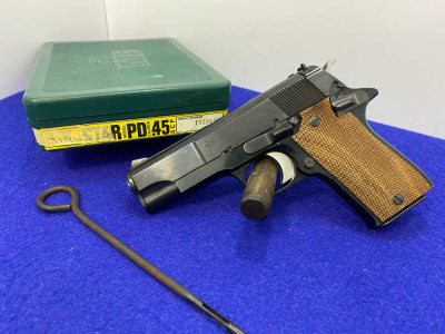 Interarms / Star Model PD .45 ACP Blued 4"*FANTASTIC COMPACT .45 SEMI-AUTO*