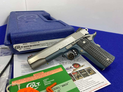 Colt Government Competition Series .45acp *LIGHTWEIGHT BLUE