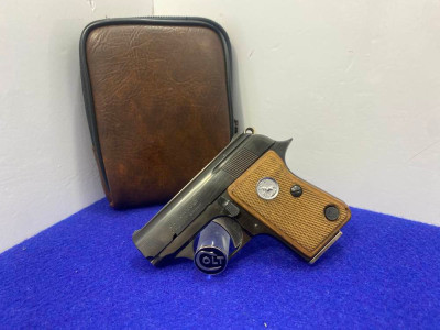 1968 Colt Junior .22 Short 2 1/4" *LATER "CC" SUFFIX SPANISH-MADE EXAMPLE*