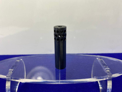 Unreamed Remington 3 Hole Muzzle Brake SS *1/2x28 THREAD/.725 OD/.22 ID*