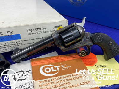 2010 Colt Single Action Army .45 4.75" *INTERCHANGEABLE LC & ACP CYLINDERS*-GID1170465246