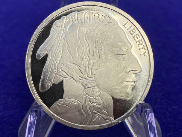 (1)* Buffalo Indian Head SILVER Round *.999 PURE SILVER* 1 Troy Ounce-GID1150507668