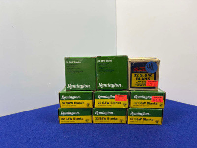 32 S&W Blank Ammo Lot Remington & Western *EXTRA LOUD REPORT*