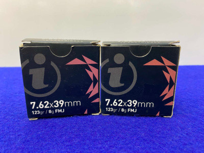 Igman 7.62x39mm 30Rds 123Gr FMJ *EXCELLENT RIFLE AMMO*
