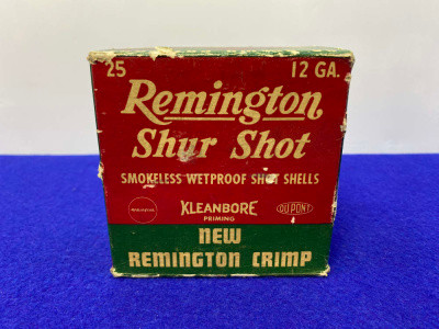 Remington ShurShot 12 Gauge Kleanbore 25Rds *SMOKELESS WETPROOF SHELLS*