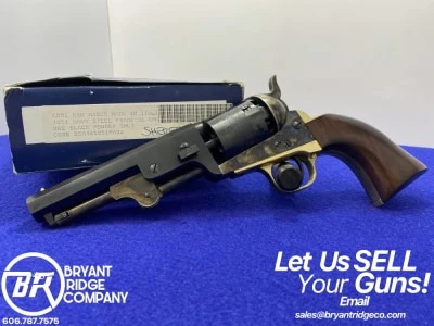 1993 Armi San Marco 1851 Navy .36 Cal Blued/CCH 5" *STUNNING REPRODUCTION* 