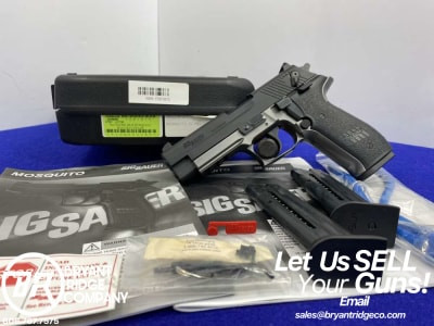 2010 Sig Sauer Mosquito .22 LR 3.9" *AWESOME REVERSE TWO-TONE FINISH*