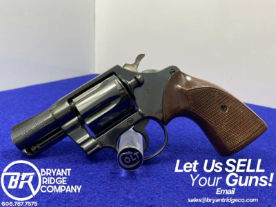 1974 Colt Detective Special .38 Spl Blue 2" *COLLECTIBLE "FOURTH ISSUE"*