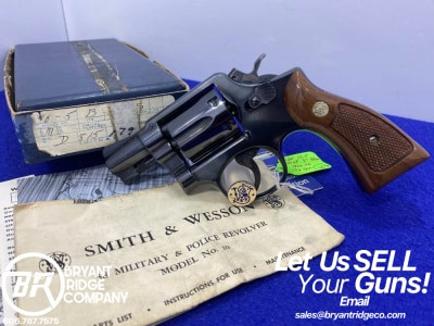 Smith Wesson 10-5 .38 S&W Spl Blue 2" *DOUBLE-ACTION "SNUBBY" REVOLVER*