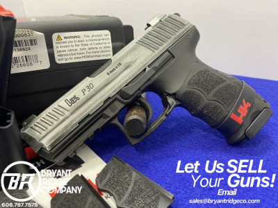 2023 Heckler & Koch P30 9mm 3.85" *ROBUST & RELIABLE SEMI-AUTO PISTOL*
