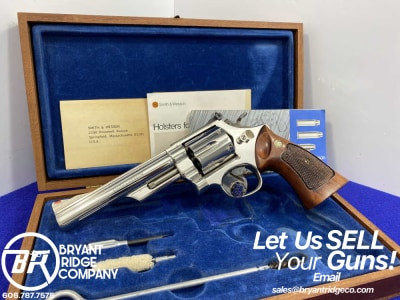 Smith Wesson 29-2 .357Mag 4" *DESIRABLE FULL TARGET NICKEL MODEL* 3T's