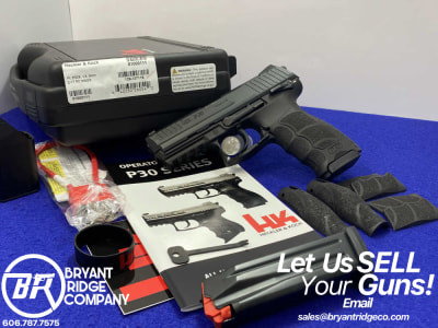 Heckler & Koch P30s V3 9mm Black 3.85" *GERMAN MANUFACTURED PISTOL*