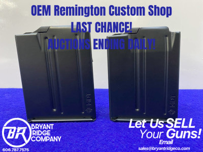 *MDT AICS BLACK METAL SHORT ACTION MAGAZINES* .223 Rem TWO 10-Round-