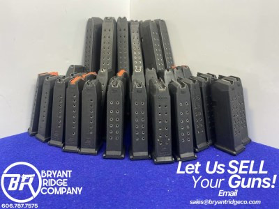 Mixed Lot of 37 total Magazines  *AWESOME GLOCK MAGS*