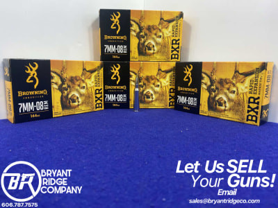80 Rounds of Browning 7mm-08REM *MEDIUM-GAME HUNTING AMMO*
