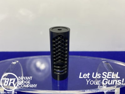Unreamed V-Brake LG Muzzle Brake Blue *11/16x24 THREAD/ .19 ID/ .94 OD*-GID1171151280