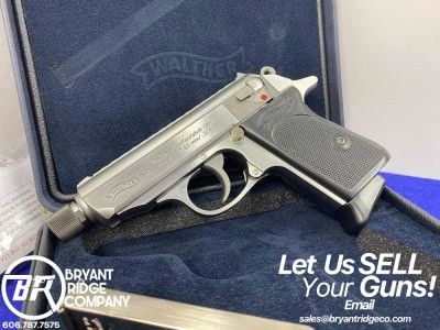 Walther PPK/S .32ACP Stainless *EXCELLENT SUPPRESSOR READY WALTHER*