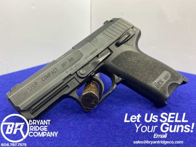 Heckler & Koch (H&K) USP Compact V1 .357 Sig *DESIRABLE COMPACT MODEL* 