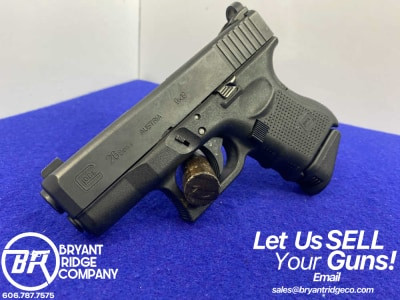 Glock 26 Gen4 9mm Black 3.43" *POPULAR AND RELIABLE SUB-COMPACT PISTOL*