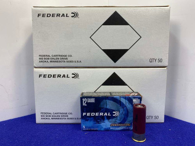 95 Rounds of Federal Premium 12 Gauge Shotshells *AWESOME SHOTGUN SHELLS*