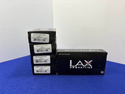 10mm Auto Ammo Lot LAX 180gr RNFP Target Ammo *CLEAN RANGE LOT*
