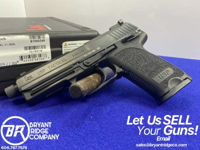 2020 H&K USP9 Tactical 9mm Blk 4.86" *AWESOME SEMI-AUTOMATIC HANDGUN*