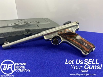 Ruger MK II Target .22 LR Stainless*EXCELLENT TARGET SEMI-AUTOMATIC PISTOL*