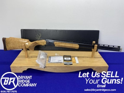 2021 Browning Citori 725 Trap Maple 12 Ga *HEAD-TURNING DISCONTINUED MODEL*