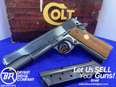 1979 Colt MKIV Series 70 9mm Blue 5