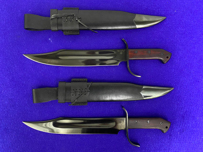2 Honshu Historic Forge Pioneer Bowie Knife *LEGENDARY HISTORICAL BLADES*