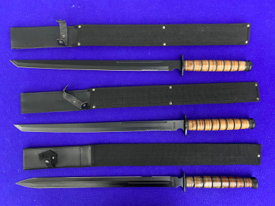 3 US 1942 Swords *FANTASTIC REPLICA SWORD SET*