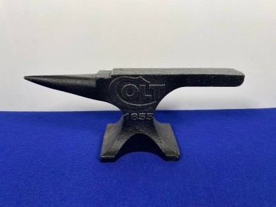 Colt 1855 Anvil Cast Iron Display 17.65 lbs *COLLECTIBLE COLT MEMORABILIA*