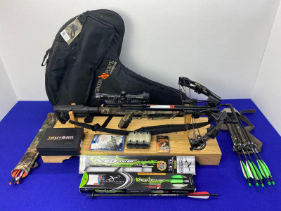 CenterPoint Mercenary 390 Crossbow *W/ CROSSBOLTS, BROADHEADS, & EXTRAS*
