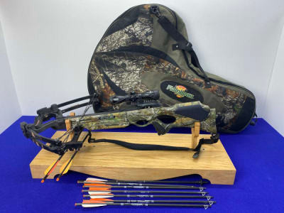 Barnett Ghost 350 Compound Crossbow *W/ SCOPE, BOLTS, CASE, & SLING*