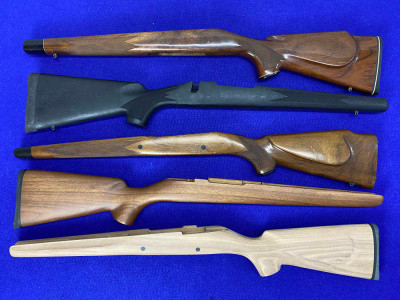 Assorted Lot of Five Rifle Stocks *CLASSIC RIFLE STOCK ASSORTMENT*