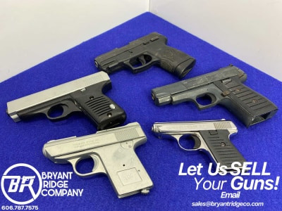 Assorted Lot #3 Taurus, Jimenez, & Cobra *EXCELLENT LOT OF HANDGUNS*
