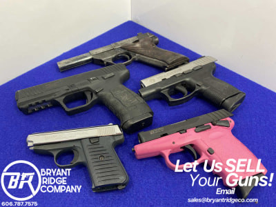Assorted Lot #5 High, Sarsilmaz, Taurus, SCCY, Jimenez *LOT OF HANDGUNS*