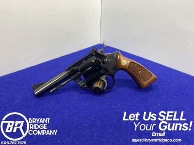 Smith Wesson 43 22 LR 3.5" Blue*FANTASTIC AIRWEIGHT DOUBLE-ACTION REVOLVER*