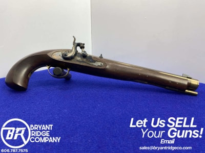 1990 Davide Pedersoli Kentucky Pistol .50 *TRADITIONAL BLACK POWDER PISTOL*