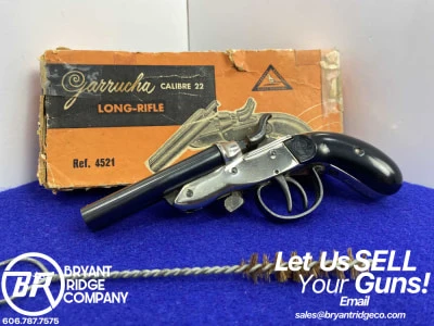 Rossi Garrucha .22 LR Nickel 2.75" *BRAZILIAN-MADE DOUBLE-BARREL DERRINGER*