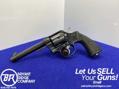 1911 Colt New Service .45 Caliber Blue 5.5"*HISTORICAL COLT REVOLVER*