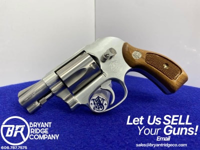 1991 Smith Wesson 638-1 .38 Spl *COLLECTIBLE BODYGUARD AIRWEIGHT PRE-LOCK*