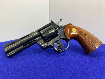 -Vintage- 1977 Colt Python .357 Mag Blue 4" -LEGENDARY SNAKE SERIES- Iconic