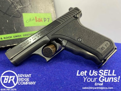 1981 Heckler&Koch P7 PSP 9mm *HIGHLY-SOUGHT AFTER UNISSUED SQUEEZE