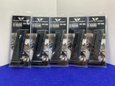 Lot of 5 9mm 10 Round Wilson Combat Magazines *EXCELLENT MAGAZINE LOT*